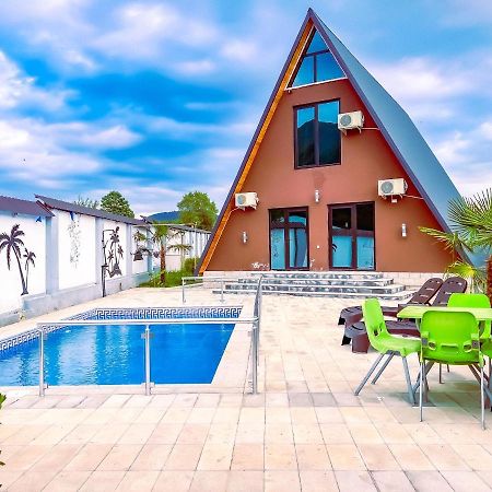 Qafqaz Family Chalet Villa Gabala Luaran gambar