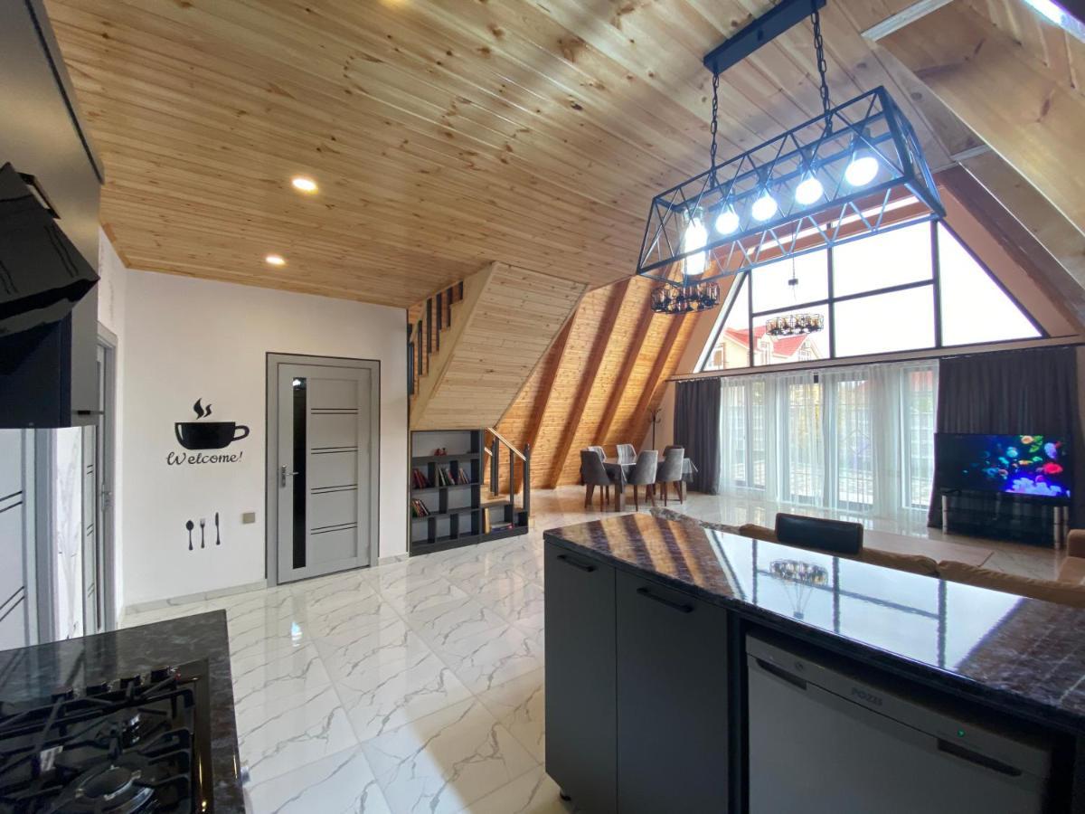 Qafqaz Family Chalet Villa Gabala Luaran gambar