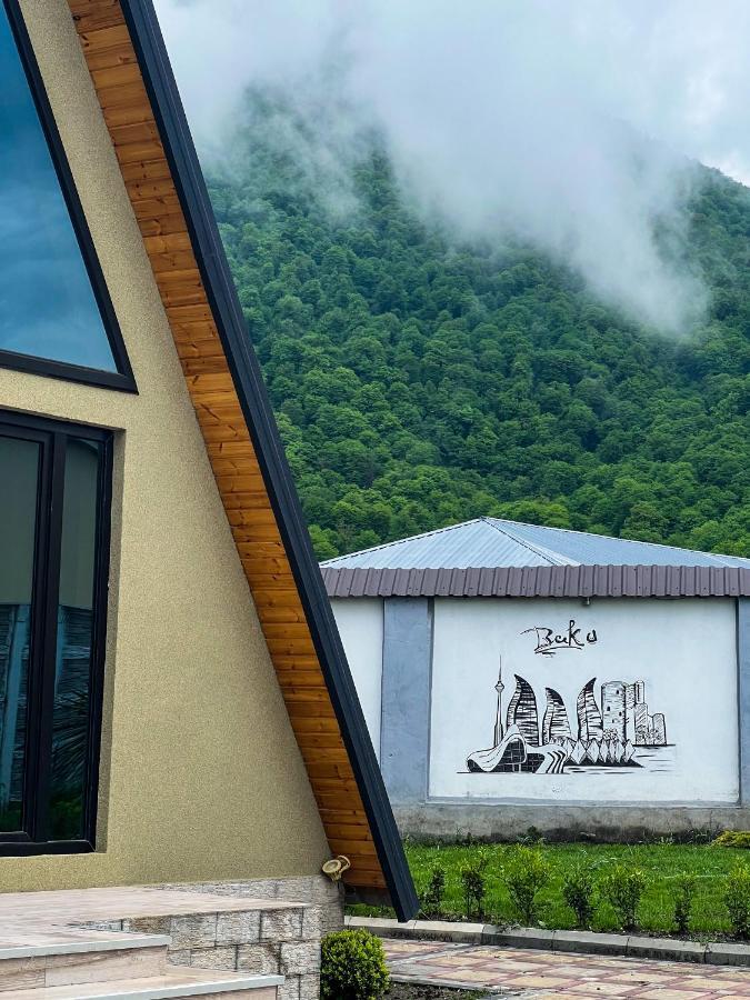 Qafqaz Family Chalet Villa Gabala Luaran gambar