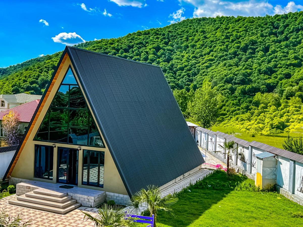Qafqaz Family Chalet Villa Gabala Luaran gambar