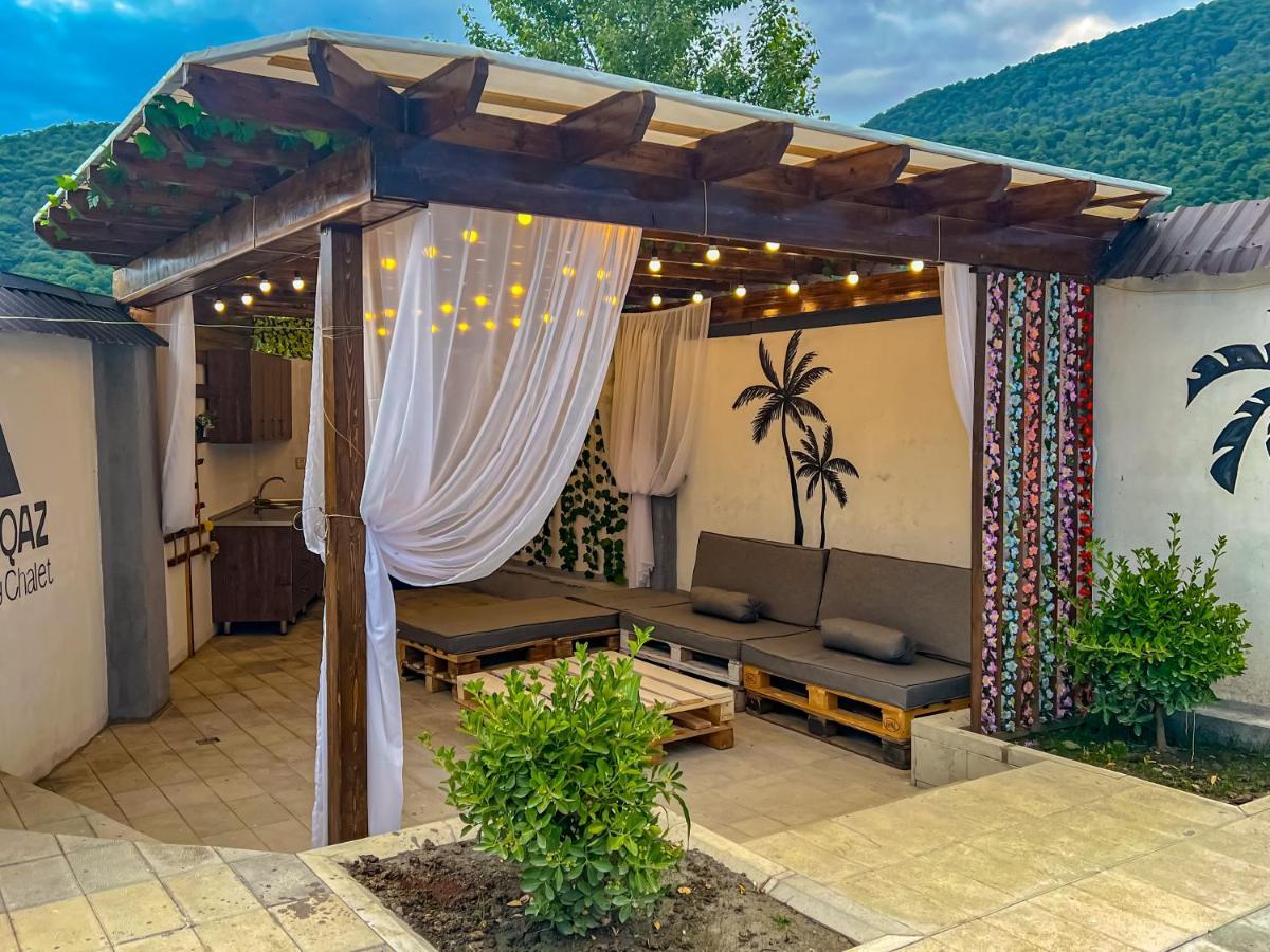 Qafqaz Family Chalet Villa Gabala Luaran gambar