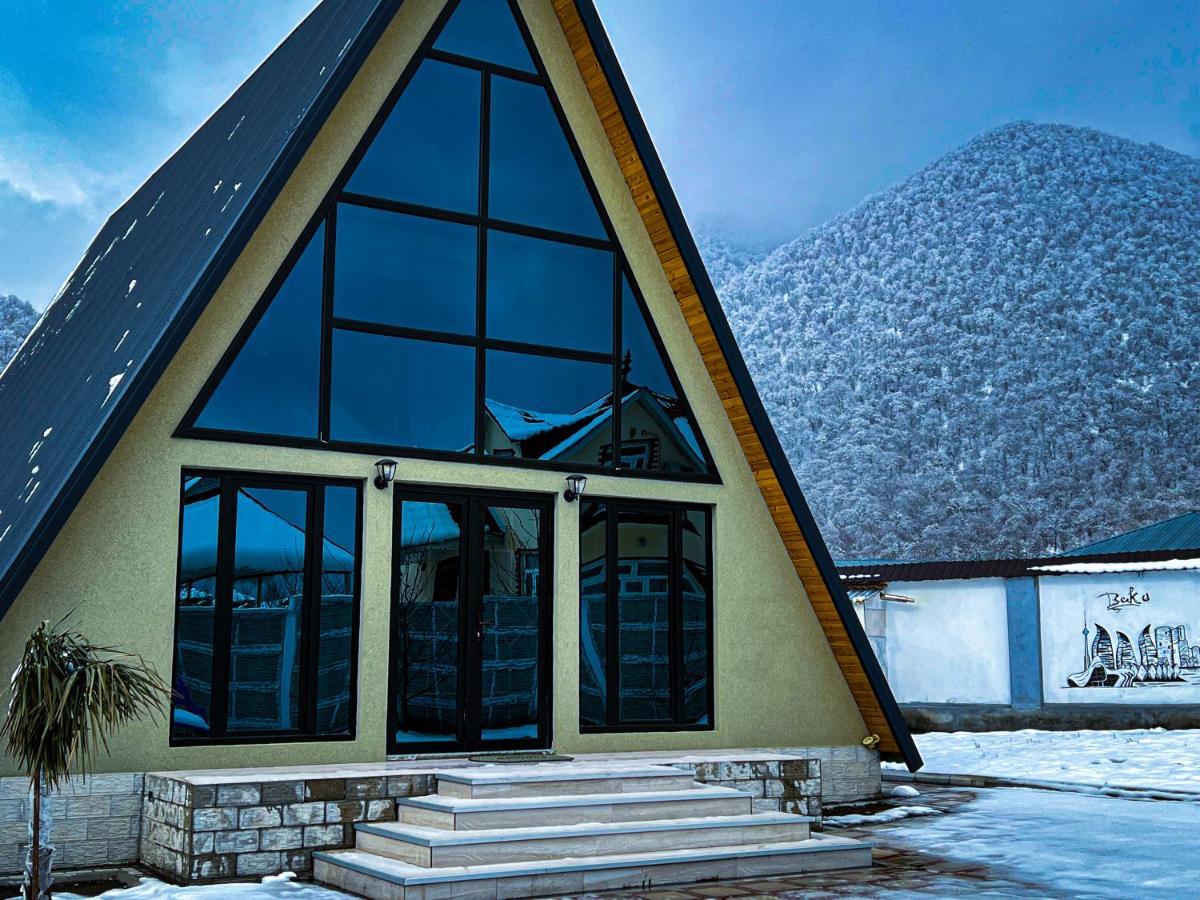 Qafqaz Family Chalet Villa Gabala Luaran gambar