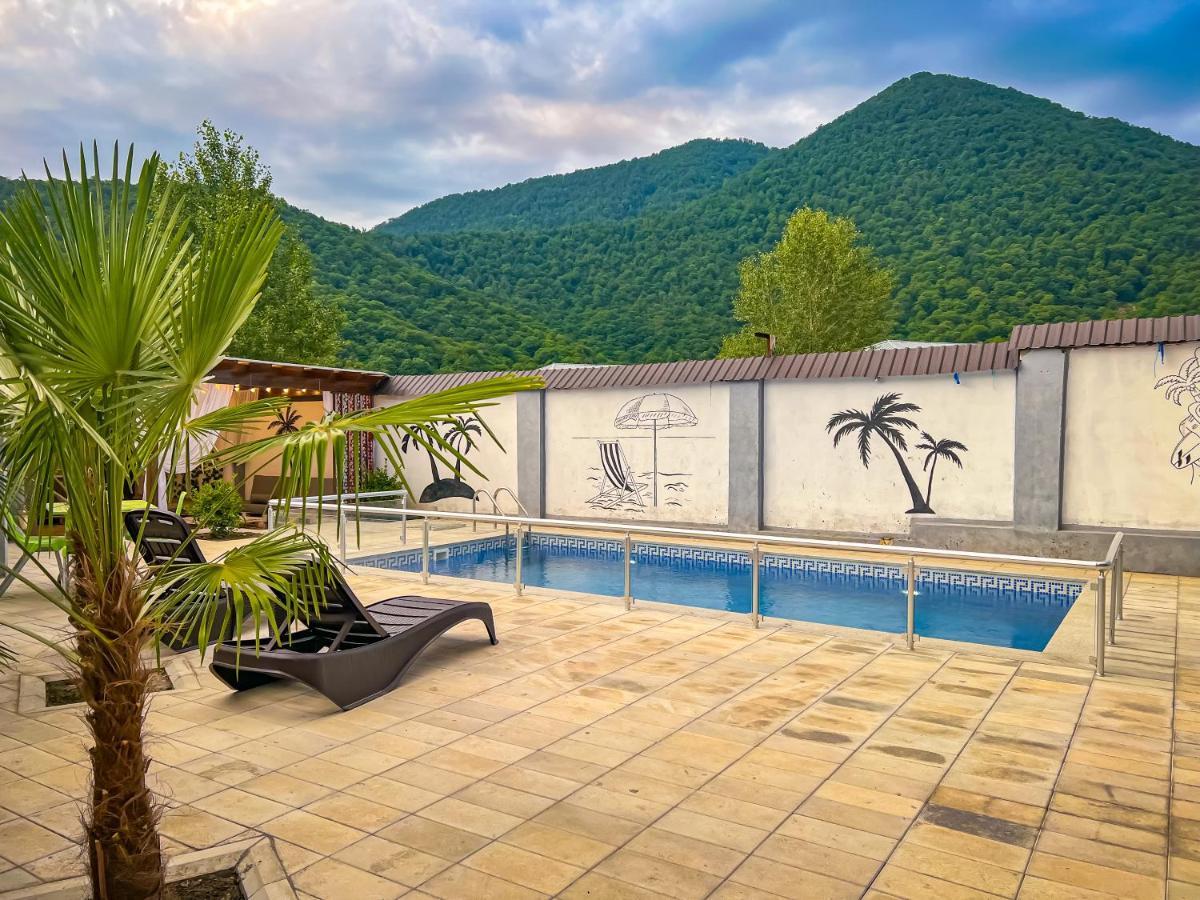 Qafqaz Family Chalet Villa Gabala Luaran gambar