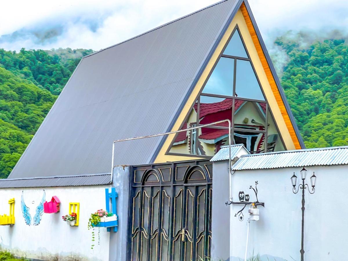 Qafqaz Family Chalet Villa Gabala Luaran gambar